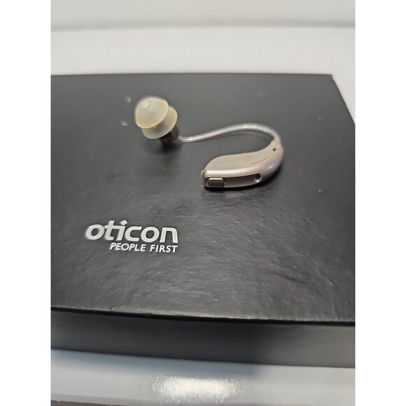 OTICON ACTO Hearing Aid RIGHT EAR ONLY including Pack Of Extra Domes Tested - Picture 3 of 6